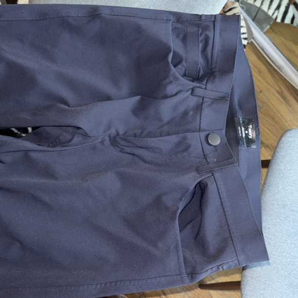Theory navy chino stretch trousers - Picture 2 of 5